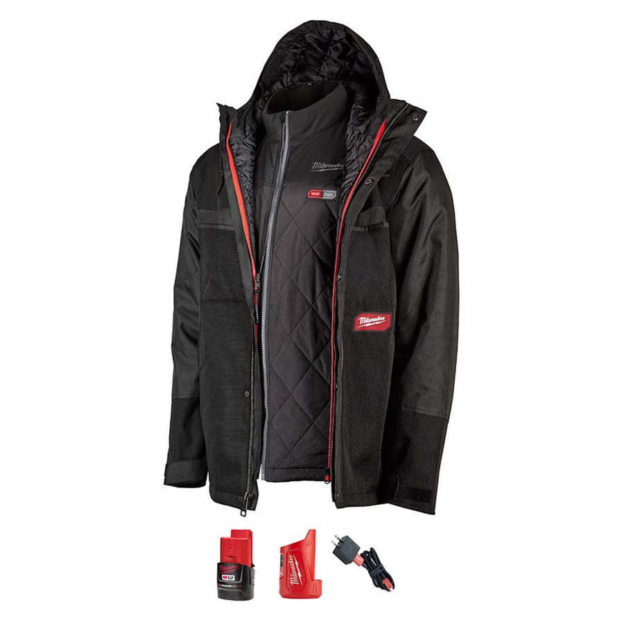 Milwaukee Jacket with Heated Vest Kit 2X