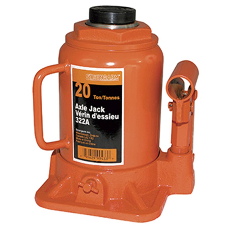 STRONGARM 030111 20 TON BOTTLE JACK HEAVY DUTY 322A
