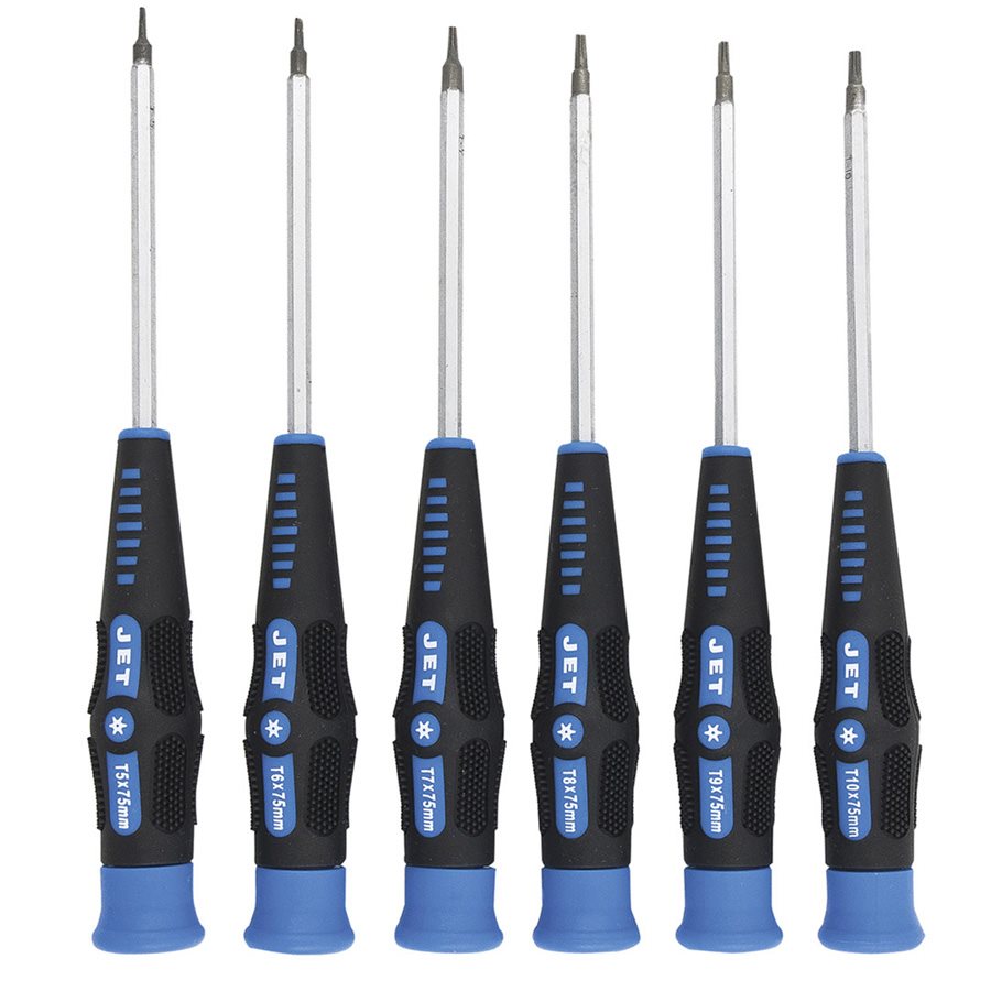 JET 720546 6 PC PRECISION TORX® SCREWDRIVER SET JPSD6T